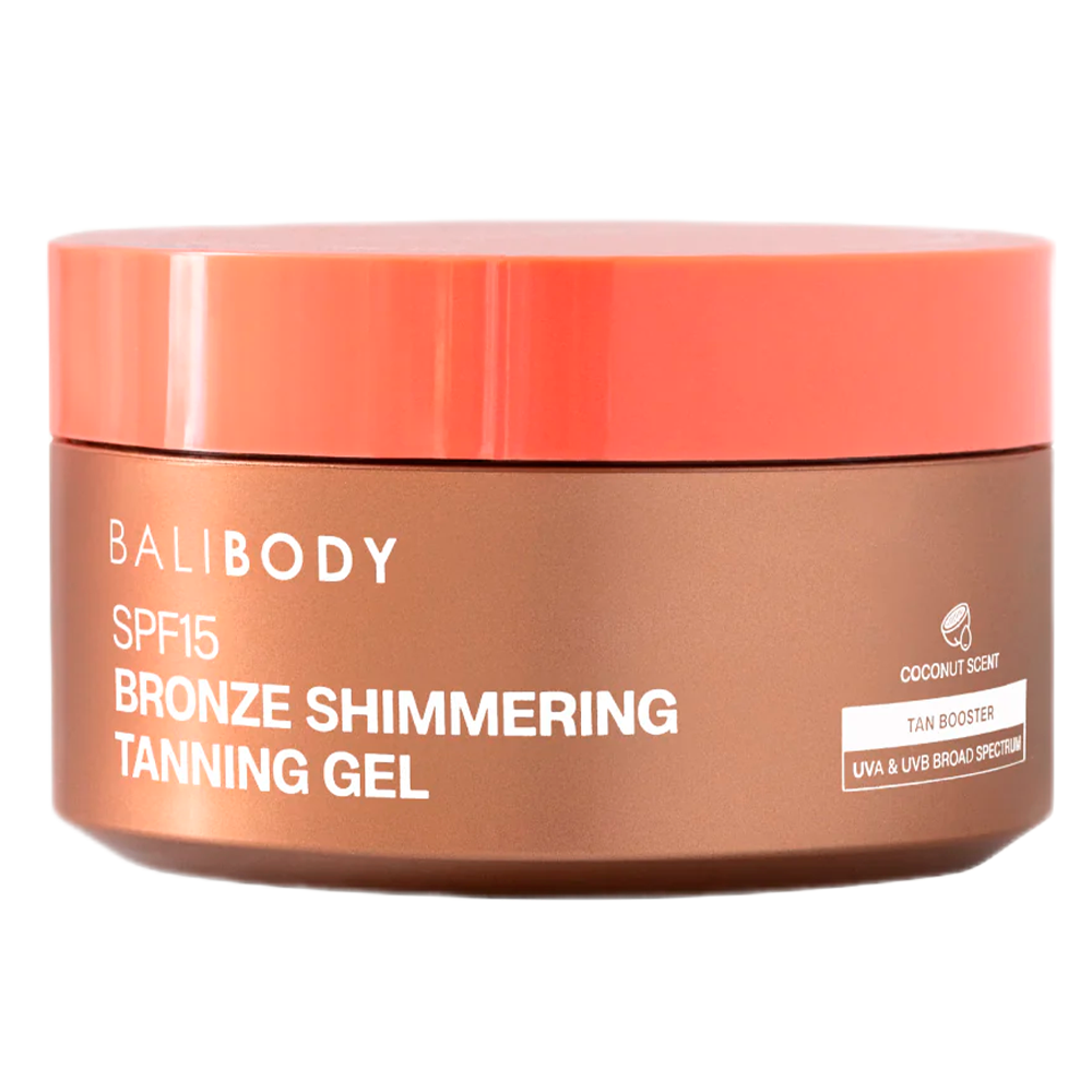 SPF15 BRONZE SHIMMERING TANNING GEL